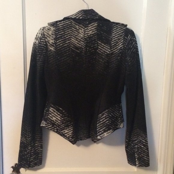 L.A.M.B. Border Print Blazer Size 4 - Picture 3 of 8